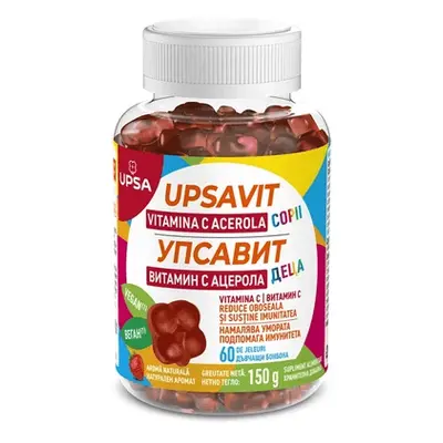 Upsavit Vitamina C Acerola pentru copii 60 jeleuri