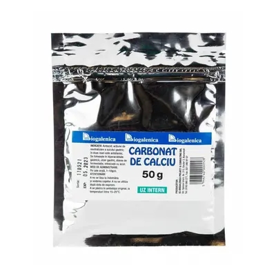 Carbonat de calciu - uz intern 50 g