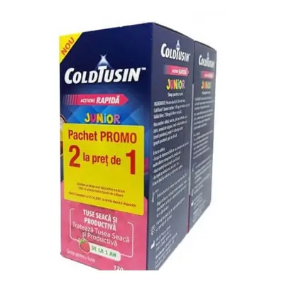 Coldtusin Junior Sirop 120 ml Oferta 2 la pret de 1