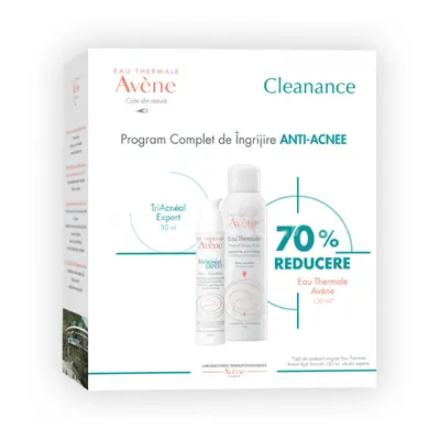 Avene Pachet Triacneal Expert 30 ml + Apa termala 150 ml 1 + 1 - 70% Din al II lea