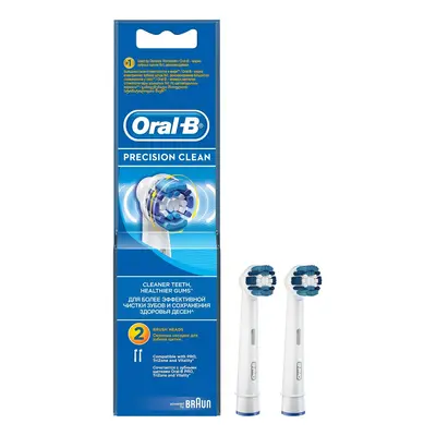 Oral B Precision Clean EB 20 Rezerve cap periuta de dinti electrica  2 bucati