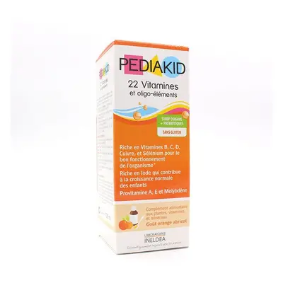 Pediakid Sirop cu 22 vitamine si oligoelemente 250 ml