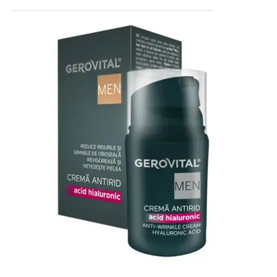 Gerovital Men Crema cu acid hyaluronic 30 ml