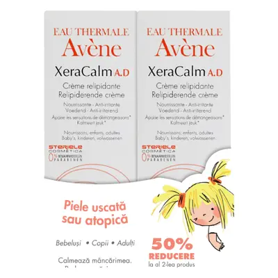 Avene Xeracalm A.D Crema 200 ml 1+1 50% din al II-lea