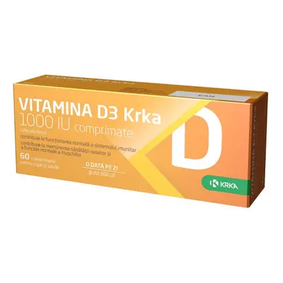 Vitamina D3 1000 U.I. 60 comprimate