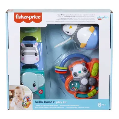 Set zornaitoare si jucarii bebelusi Fisher Price Hello Hands