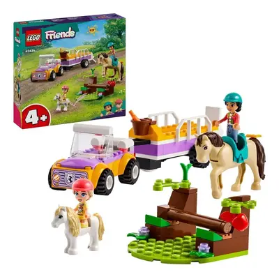 Lego Friends Remorca cu Ponei si Cal 42634