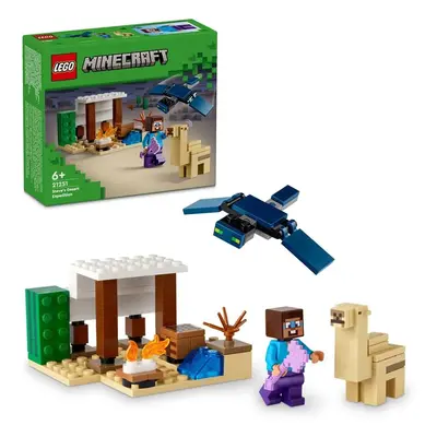 Lego Minecraft Expeditia lui Steve in Desert 21251