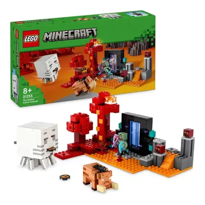 Lego Minecraft Ambuscada in Portalul Nether 21255