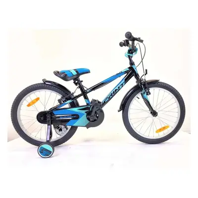 Bicicleta pentru baieti Max Bike Sprint Alloy Casper 20 inch Negru, Turcoaz