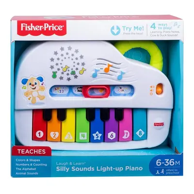 Pian cu sunete amuzante Fisher Price Laugh and Learn Silly Sounds