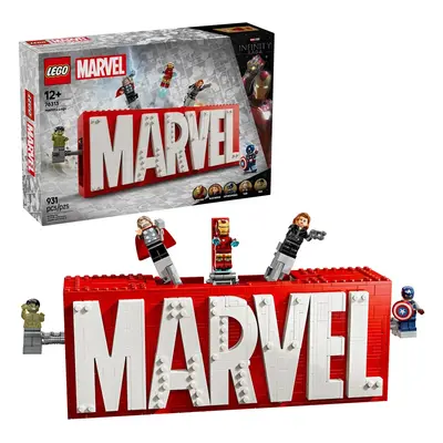 Lego Super Heroes Sigla si Minifigurine Marvel 76313