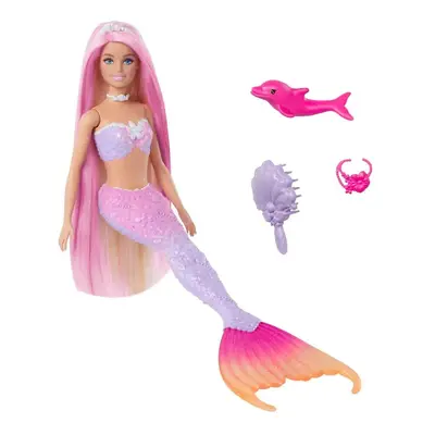 Papusa sirena cu culori schimbatoare Barbie Fairies and Mermaids