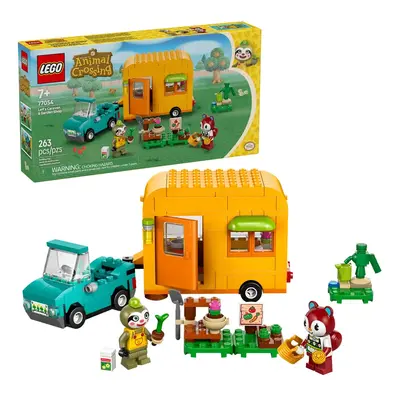 Lego Animal Crossing Caravana si Magazinul de Gradinarit al lui Leif 77054