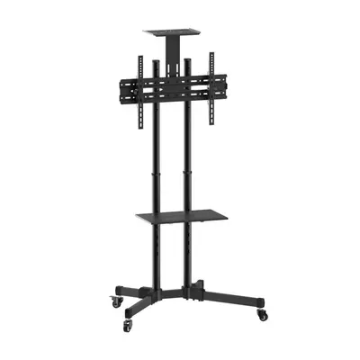 Stand podea LCD/TV 37" - 70" max. 50kg Negru, Value 17.99.1167