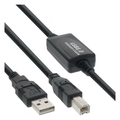 Cablu USB 2.0 A la tip B imprimanta activ 15m T-T, ku2rep15ab