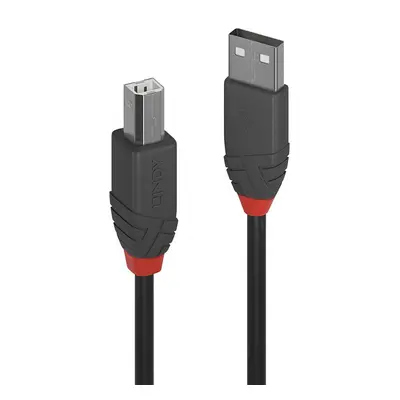 Cablu de imprimanta USB A la tip B 1m Negru Anthra Line, Lindy L36672