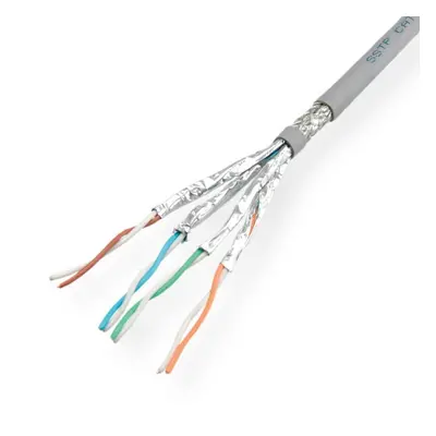 Rola cablu de retea RJ45 Cat.6A (Class EA) fir solid 300m, Value 21.99.0884