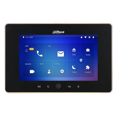 Monitor pentru videointerfon IP WiFi, ecran 7 inch TFT, touch screen, Microfon si Difuzor, Micro