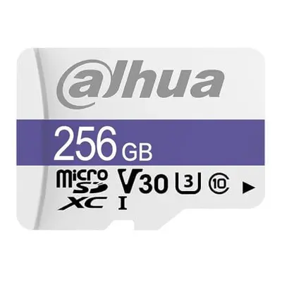 Card de memorie pentru stocare video Micro SD 256GB Clasa 10 Dahua TF-C100/256GB