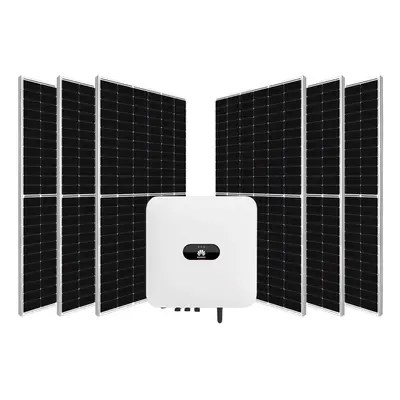 Kit Invertor Hibrid Monofazat Huawei 3KW si 6 panouri Canadian Solar 555W, KIT3KW-MONO-GS555W