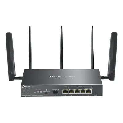 Router VPN Gigabit Omada 4G, Cat6 AX3000, Tp-Link ER706W-4G, Wi-Fi 6, 6 porturi Gigabit, 5GHz, 5