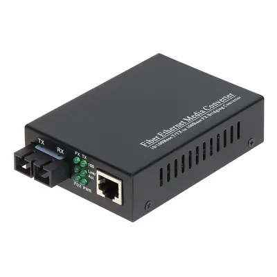 Media convertor SM, conector SC/PC, 10/100 Mbps, transmisie 25km, Safer OM2-SM