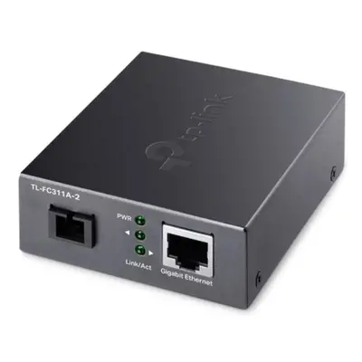 Media Convertor WDM, 1x LAN Gigabit, suporta Auto-MDI/MDIX, Extensie fibra oprica pana la 2000 m