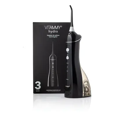 Irigator oral/ dus bucal Vitammy Hydra, profesional, 3 moduri de functionare, rezistent la apa, 