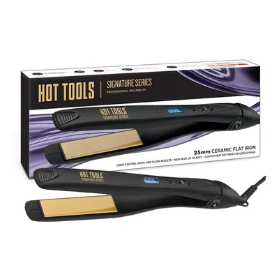 Placa de indreptat parul Hot Tools Digital Ceramic, 25 mm, Signature Series, HTST2575E