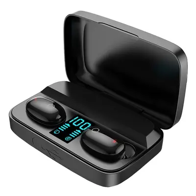 Casti wireless Earbuds A10s, Bluetooth 5.0, X-Bass, Powerbank 1800mAh, Afisaj, Touch, HiFi TWS, 