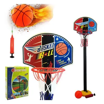 Set de baschet pentru copii Super Sport Basketball, Inaltime reglabila 52 - 115 cm + Minge