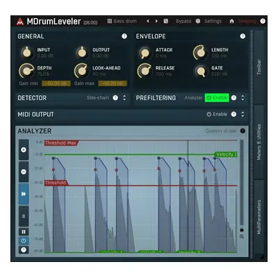 MELDA MDrumLeveler (Produs digital)
