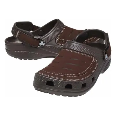 Crocs Yukon Vista II LiteRide Clog Sandale Espresso/Mushroom 41-42