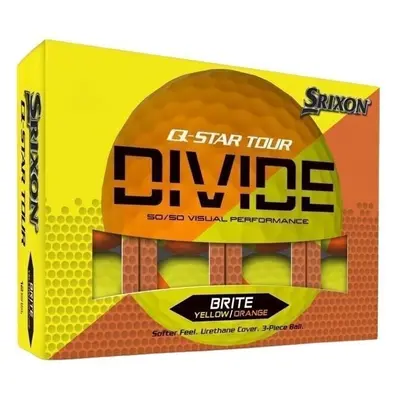 Srixon Q-Star Tour Divide 2 Yellow Orange Oferta standard Minge de golf