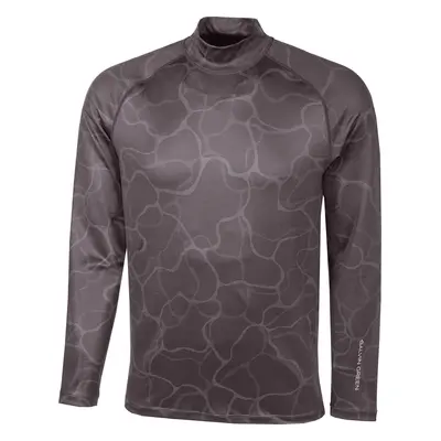 Galvin Green Ethan UV Protection Top Black/Sharkskin M Îmbrăcăminte Termică