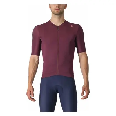 Castelli Espresso Tricou Deep Bordeaux/Silver Moon 2XL