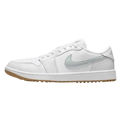 Nike Air Jordan 1 Low G White/Gum Medium Brown/Pure Platinum 40,5 Pantofi de golf pentru bărbați