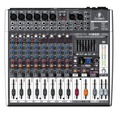 Behringer XENYX X 1222 USB Mixer analog