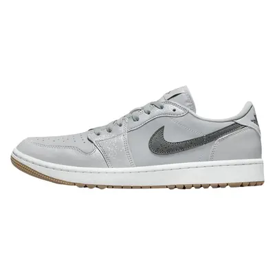 Nike Air Jordan 1 Low G Wolf Grey/White/Gum Medium Brown/Iron Grey 42 Pantofi de golf pentru băr