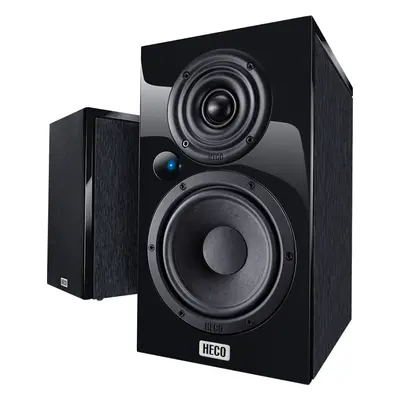 Heco Aurora 200P Boxă de raft Hi-Fi Black 2 buc