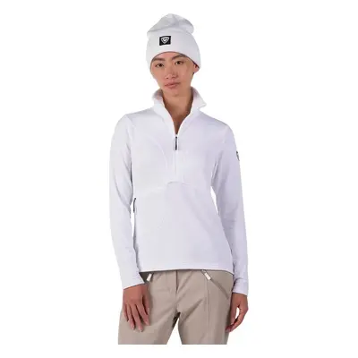 Rossignol Blackside Womens Half Zip Fleece Top White M Hanorac