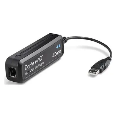 Audinate Dante AVIO USB PC 2x2 Adapter ADP-USB AU 2x2 Convertor audio digital