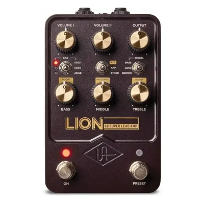 Universal Audio UAFX Lion ‘68 Super Lead Amp Pedal Amplficator pentru chitară