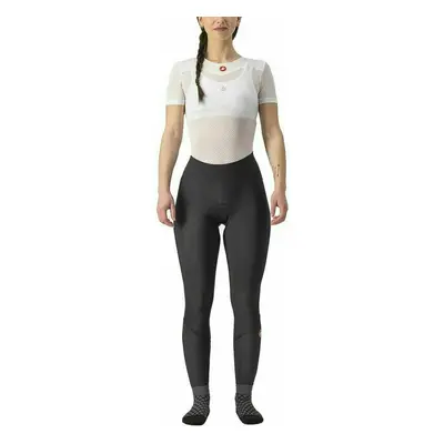 Castelli Velocissima Thermal Tight Black/Black Reflex M Șort / pantalon ciclism