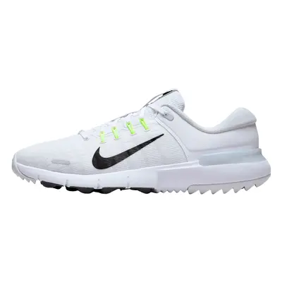 Nike Free Unisex White/Black/Pure Platinum/Wolf Grey 42 Pantofi de golf pentru bărbați