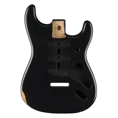 Fender Road Worn 50's Stratocaster SSS Alder Black Corp de chitară