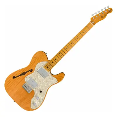 Fender American Vintage II 1972 Telecaster Thinline MN Aged Natural Chitară electrică