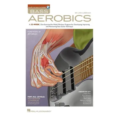 Hal Leonard Bass Aerobics Book with Audio Online Note