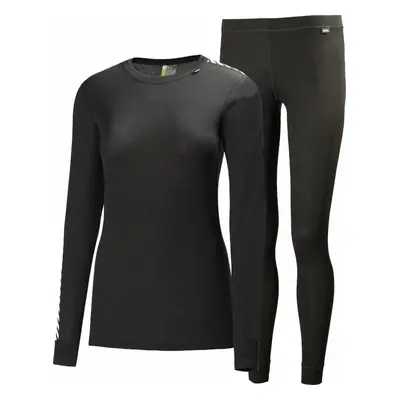 Helly Hansen Women's HH Comfort Lightweight Set Black M Lenjerie de corp navigatie